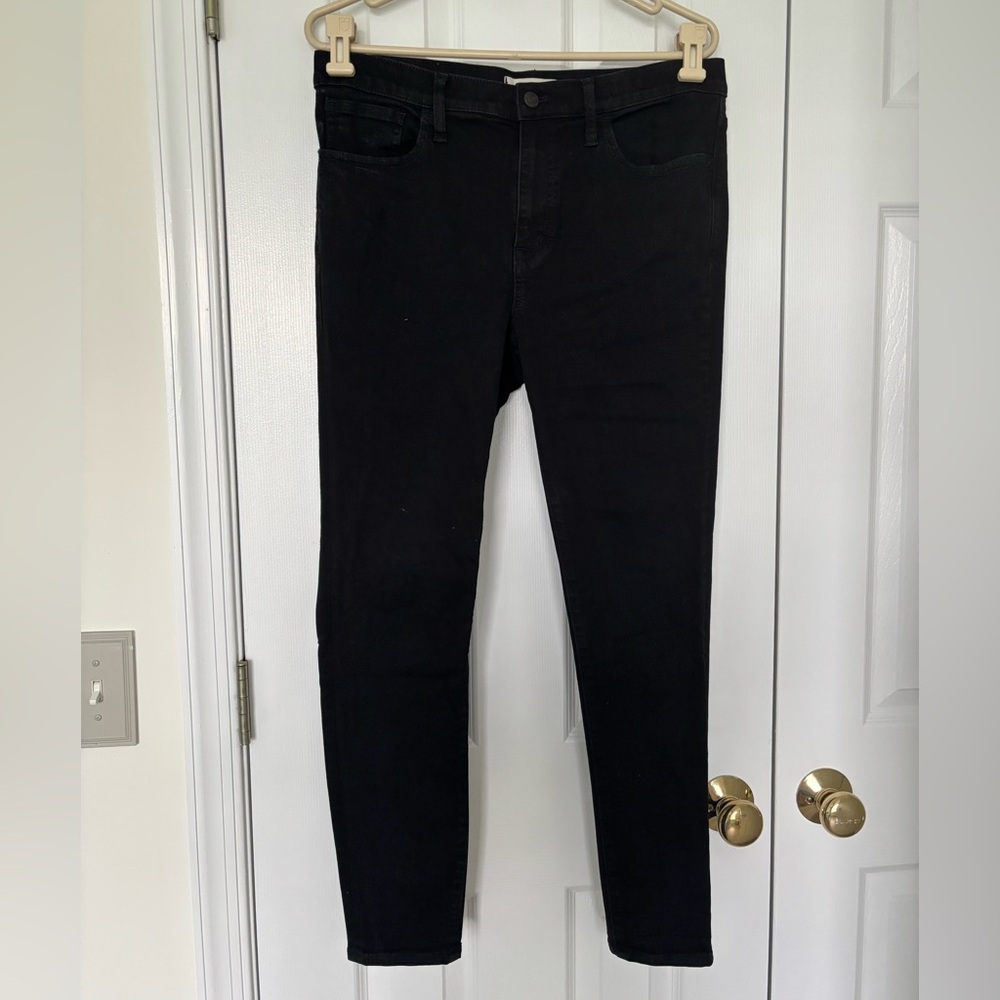 Madewell Women’s Classic Black Roadtripper Skinny Jeans - Size 31